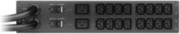 Netshelter Rack Automatic Transfer Switch, 2U, 32A, 230V, 2 IEC 309 IN, 16 C13 OUT