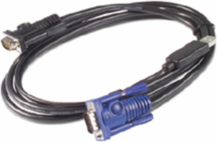 KVM USB Cable 12 Ft, 0.24 Inch Depth, 0.24 lb Weight, 2-Year Warranty