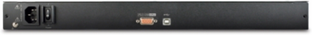 17 Inch Rack LCD Console, Black, 1U Height, RoHS Compliant