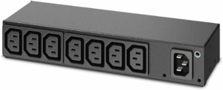 Rack Power Distribution Unit, 1U, 120-240V, 15A, Energy Efficient, (8) C13 Outputs