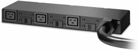 Rack PDU, Basic, 208V, 8.6kW, 1U, 12 ft Cord Length, NEMA L15-30P