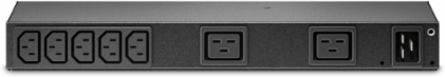 Basic Rack PDU, 1U, 100-240V/20A, (7) C13, (2) C19, 3.66 Inch Depth