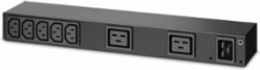 Basic Rack PDU, 1U, 100-240V/20A, (7) C13, (2) C19, 3.66 Inch Depth
