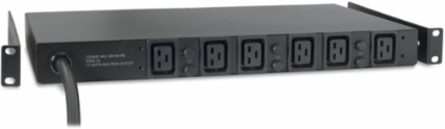 Rack PDU 1U 14.4kW 208V (6) C19, 17.20 Inch Width, 10 Inch Depth, 17.59 lb Weight