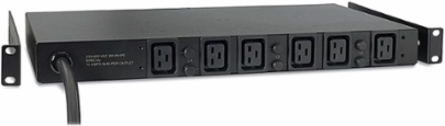 Rack PDU 1U 14.4kW 208V (6) C19, 17.20 Inch Width, 10 Inch Depth, 17.59 lb Weight