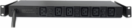 Rack PDU 1U 14.4kW 208V (6) C19, 17.20 Inch Width, 10 Inch Depth, 17.59 lb Weight
