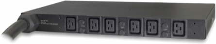 Rack PDU 1U 14.4kW 208V (6) C19, 17.20 Inch Width, 10 Inch Depth, 17.59 lb Weight