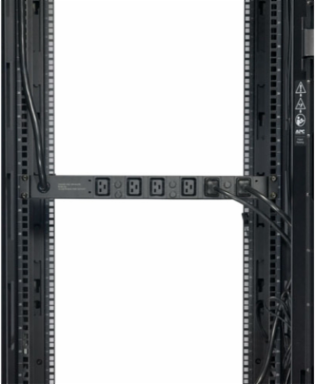 Basic Rack PDU 1U 22kW 400V (6) C19, IEC Input, Black, CE Approved