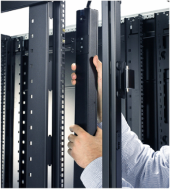Rack PDU Zero U 20A 120V NEMA L5-20P, 10 ft Cord, 63.74 Inch Height