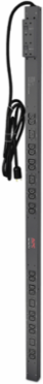 Zero U Rack PDU, 30A, 200/208V, (20)C13 & (4)C19, 63.74 Inch Height