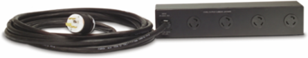 Rack PDU Extender 2U, 30A, 120/208V, (4) NEMA L5-30, 28 ft Cord Length