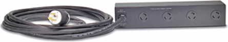 Rack PDU Extender 2U, 30A, 120/208V, (4) NEMA L5-30, 28 ft Cord Length