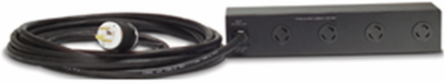 Rack PDU Extender 2U, 30A, 120/208V, (4) NEMA L5-30, 28 ft Cord Length