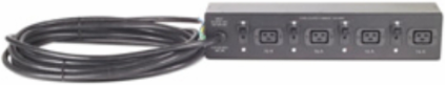 Rack PDU Extender 2U 32A 230V (4) IEC C19, Black, 3.5 Inch Width