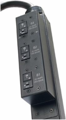 Rack PDU 12.5kW 208V Zero U Vertical Mount 10 ft Cord