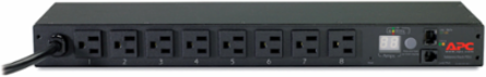 Rack PDU Metered 1U 15A 120V (8) 5-15, 17.48 Inch Width, 4.02 Inch Depth, 12 ft Cord