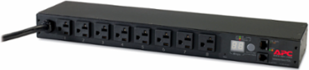 Rack PDU Metered 1U 20A 120V (8) 5-20 12 ft Cord, 3.81 lb, Energy Efficient