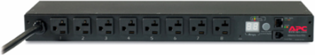 Rack PDU Metered 1U 20A 120V (8) 5-20 12 ft Cord, 3.81 lb, Energy Efficient