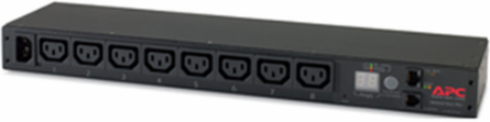 Metered Rack PDU 1U 12A/208V 10A/230V (8) C13, 4.02 Inch Depth, 1.73 Inch Height, 17.48 Inch Width