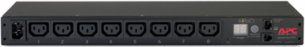 Metered Rack PDU 1U 12A/208V 10A/230V (8) C13, 4.02 Inch Depth, 1.73 Inch Height, 17.48 Inch Width