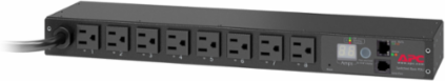 NetShelter Switched Rack PDU, 1U, 1.4kW, 120V, 15A, (8) NEMA 5-15P Outlets