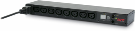 NetShelter Switched Rack PDU 1U 3.7kW 230V 16A 8 C13 Outlets 4.25 Inch Depth