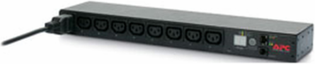NetShelter Switched Rack PDU 1U 3.7kW 230V 16A 8 C13 Outlets 4.25 Inch Depth