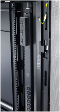 Rack PDU, Switched, Zero U, 12.5 kW, 208 V, 21 C13 & 3 C19, 3 ft Cord