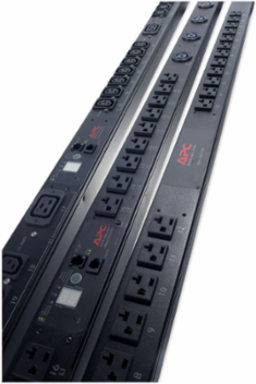 Rack PDU, Switched, Zero U, 12.5 kW, 208 V, 21 C13 & 3 C19, 3 ft Cord