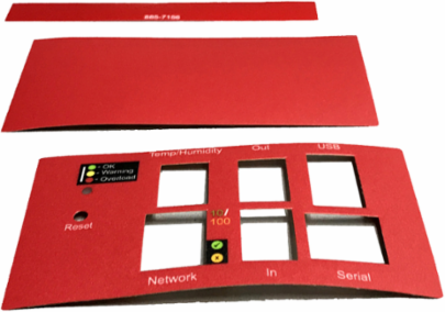 Rack PDU Red Label Kit - 10 Units, 5 Inch x 5 Inch x 0.51 Inch, Energy Efficient, 0.24 lb