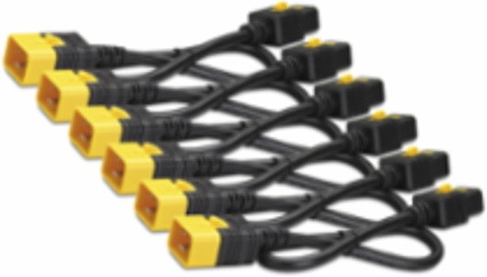 Power Cord Kit, Locking C19 to C20, 1.8M, 2 ft, 2.47 lb, Energy Efficient