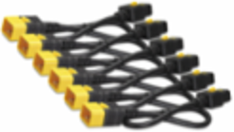 Power Cord Kit, Locking C19 to C20, 1.8M, 2 ft, 2.47 lb, Energy Efficient