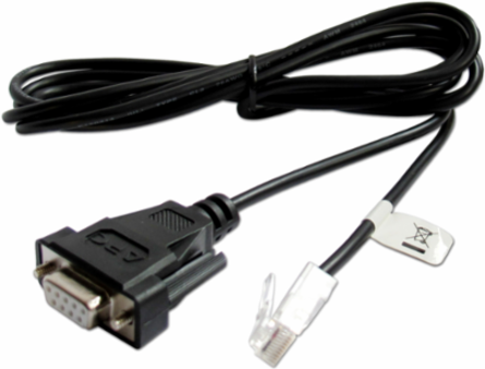 Smart Signalling Cable 6.56 ft (2m) - DB-9 to RJ-45, Weight: 0.31 lb (0.14 kg)