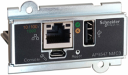 NMC3 Network Management Card for Easy UPS 3S/3M/3L & Galaxy 3L/PW, 3.15 Inch Depth, 1.73 Inch Height, 0.11 lb Weight
