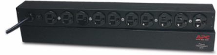 Basic Rack PDU, 1U, 15A, 120V, NEMA 5-15P, 12 ft Cord, Energy Efficient