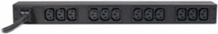 NetShelter Basic Rack PDU, 1U, 230V, 16A, 12 x C13 Outlets, 8.2 ft Cord
