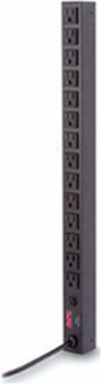 Rack PDU Zero U, 15A, 100/120V, (14) NEMA 5-15, 12 ft Cord Length, 4.81 lb