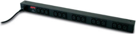 Rack PDU Zero U, 10A, 230V, 4.41 lb, Vertical Mounting, (15) C13 Outlets