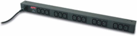 Rack PDU Zero U, 10A, 230V, 4.41 lb, Vertical Mounting, (15) C13 Outlets