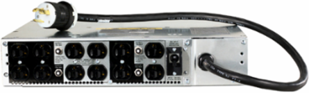 Step-Down Transformer 2U 208V Input 120V Output, 95.20 lb, NEMA L6-30P, CSA Approved
