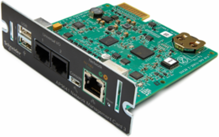 Network Management Card NMC3, 1.50 Inch Height, 4.76 Inch Width, Secure Remote Management