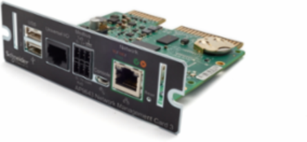NMC3 Network Management Card with Environmental Monitoring, Remote UPS Management