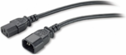 C13 to C14 Power Cord 8.2 ft (2.5 m) - 2.99 Inch Width, 1.50 Inch Height, UL Listed