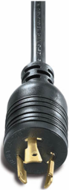 IEC C19 to NEMA L6-20P Power Cord, 12 ft (3.7m), 2.20 lb (1 kg), CSA/UL Listed