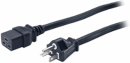 C19 to NEMA 5-20P Power Cord, 8.2 ft (2.5 m), Lead-Free, RoHS Compliant