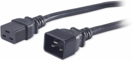 NetShelter Power Cord IEC C19 to C20 6.5 ft (2.0m) with 2-Year Warranty