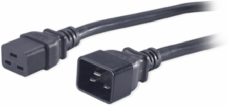 NetShelter Power Cord IEC C19 to C20 6.5 ft (2.0m) with 2-Year Warranty
