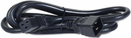 NetShelter Power Cord, IEC C19 to C20, 15 ft, 230 V, Lead-Free, ROHS Compliant