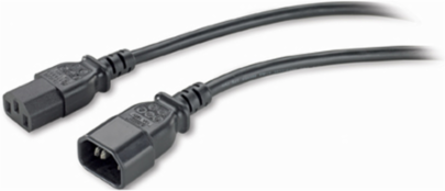 Power Cord Kit (5 ea) C13 to C14 2 ft Grit 0.95 lb
