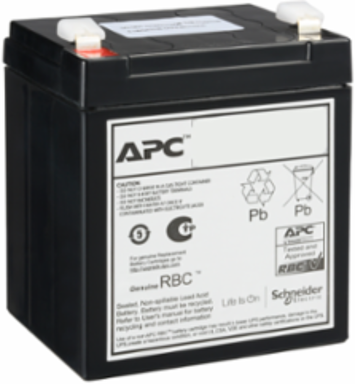 Replacement Battery Cartridge VRLA 6Ah 12V DC 4.21 Inch Height 2-Year Warranty